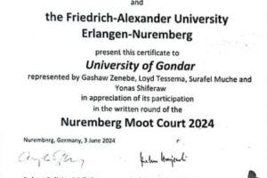 Moot Court 2024 certificate